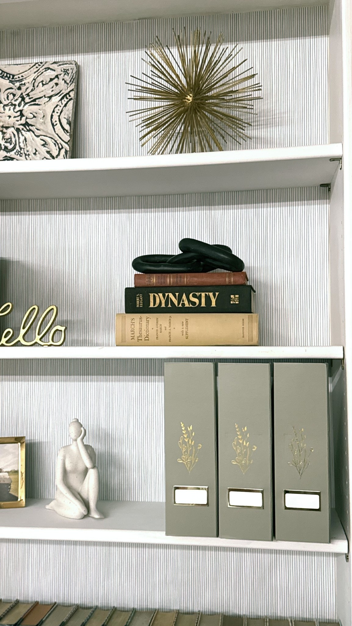 The office renovation is coming along. I love these green and gold magazine holders to keep all my paperwork hidden. They are from a small business that sells on Amazon. 

#LTKHome #LTKFindsUnder50 #LTKStyleTip