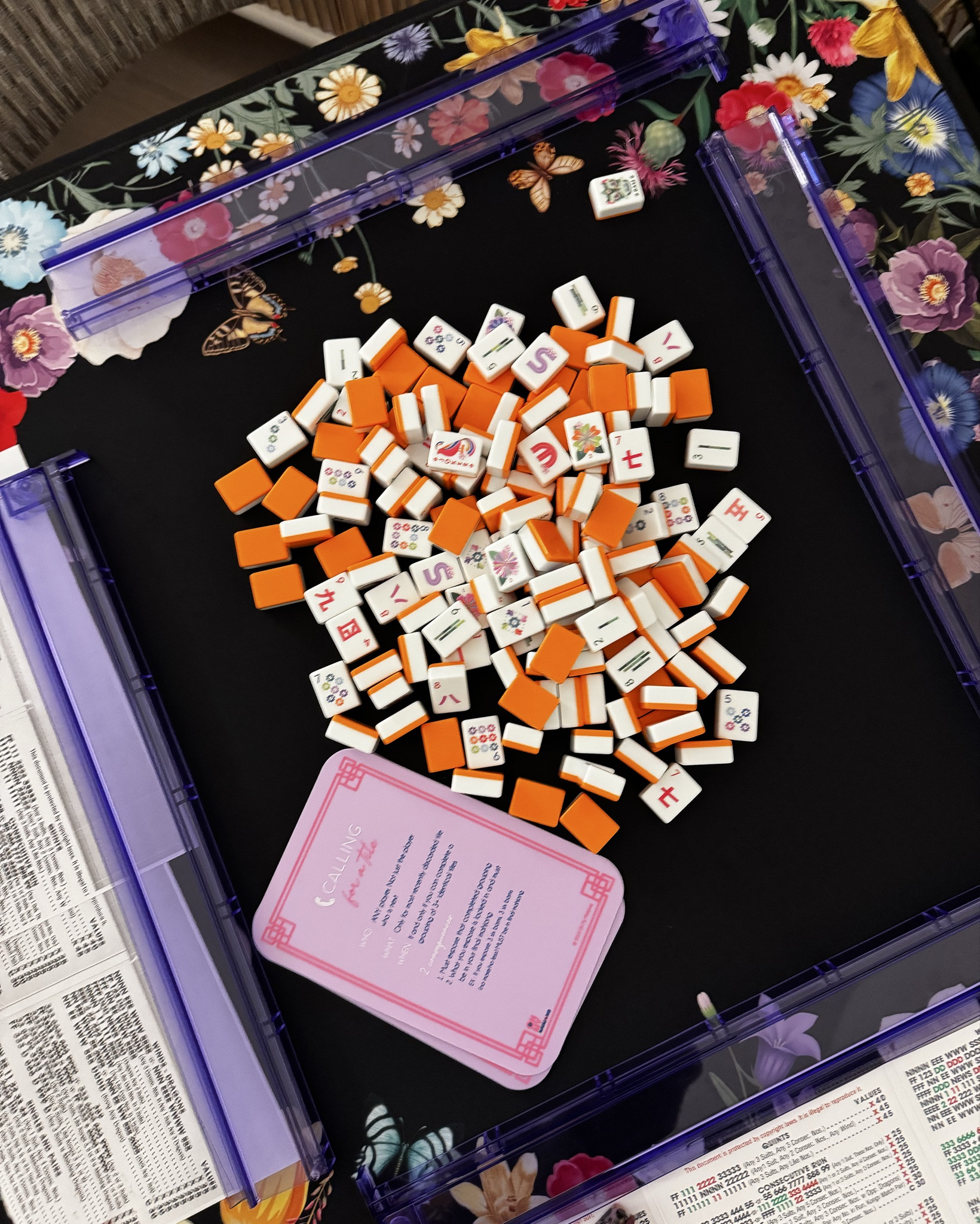 Paradise, Celestial and Blossom are back to $168 on Amazon for a limited time because they are likely breaking up with Amazon and going direct with an affiliate program only for teachers. LUCKY YOU! I am a teacher! 

You can purchase celestial, Blossom and Paradise on Amazon for a short period of time. Note: Celestial is a favorite for teaching Mahj 101. Tiles are easy to read and play! 

If you want Zest or Kaleidoscope, you have to purchase direct on Mahjongco.com, but you can use code PINKLOTUS to get a discount!  

NOTE: FINAL SALE! NO RETURNS!
#mahjong
#mahjongtiles
#mahj

#LTKValentine #LTKSeasonal #LTKHome