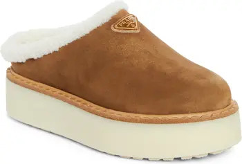 Prada Evolve Genuine Shearling Clog (Women) | Nordstrom | Nordstrom