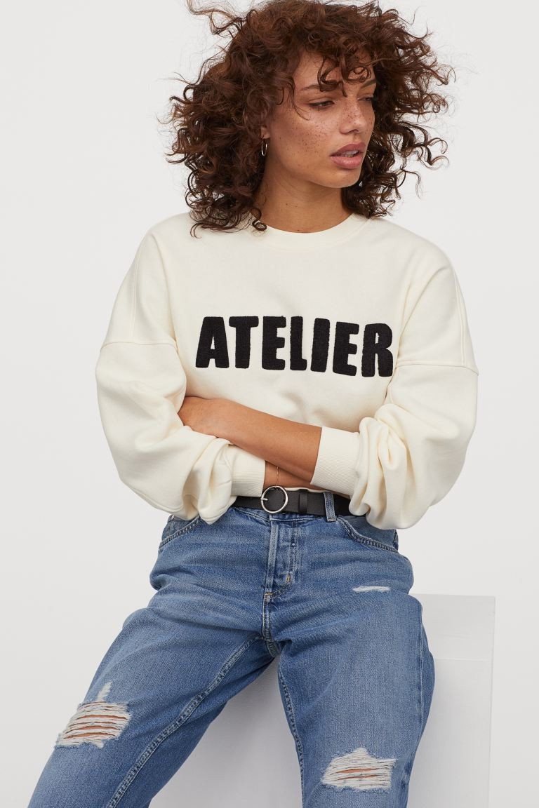Boxy Sweatshirt | H&M (US + CA)