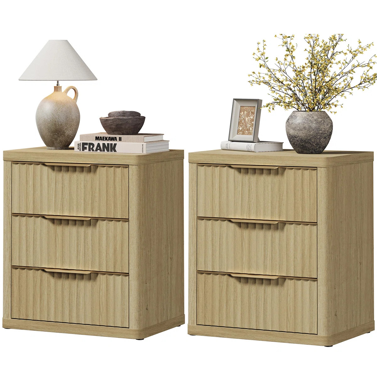 3-Drawer Nightstand | Wayfair North America