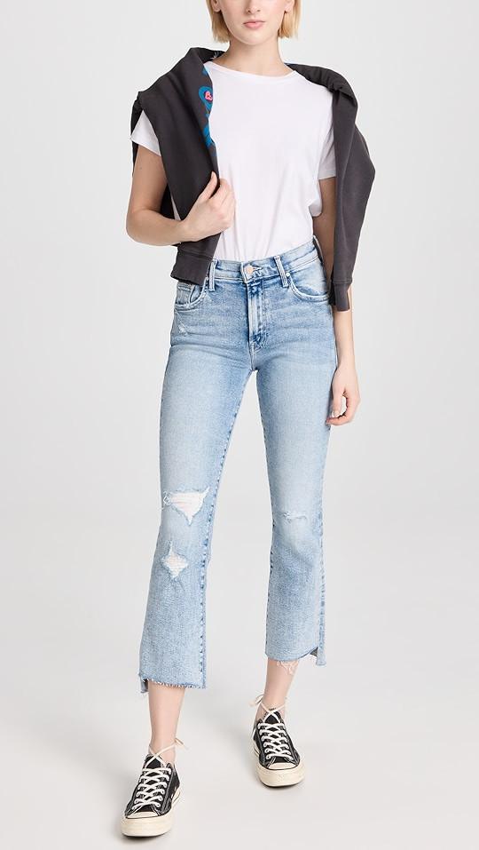 The Insider Crop Step Fray Jeans | Shopbop