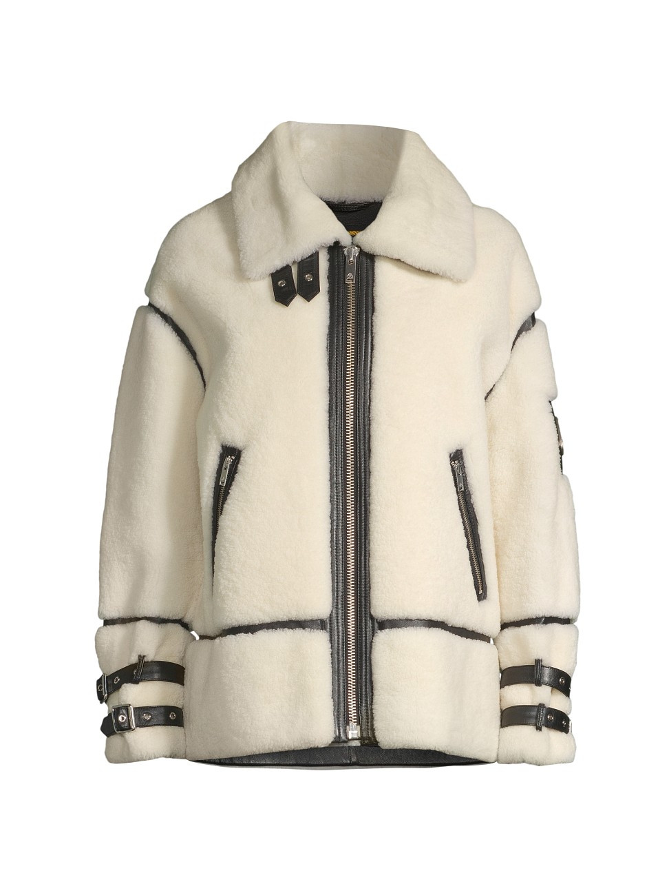 Women's Golden Prairie Shearling Coat - Ivory - Size Small | Saks Fifth Avenue