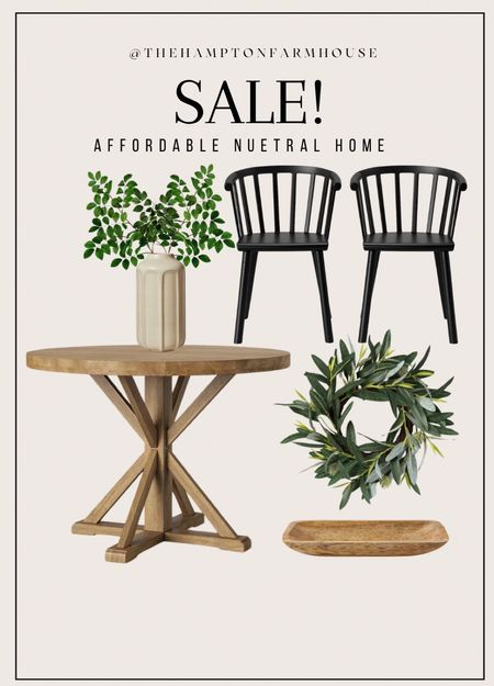 Neutral Home Decor! SALE DINING TABLE AND CHAIRS 

Furniture, neutral home, Windsor chairs, chairs, dining chairs, dining table 

#LTKhome #LTKfamily #LTKsalealert