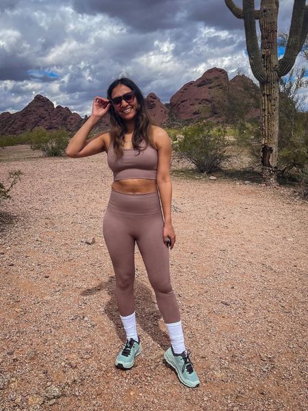 Amazon ;Hiking or workout outfit idea! The color of this two piece set is so fun! #Founditonamazon #amazonfashion Amazon fashion outfit inspiration 

#LTKFitness #LTKFindsUnder100 #LTKStyleTip