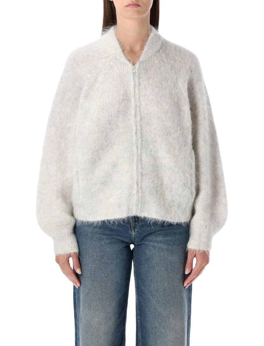 American Vintage Niby Cropped Mohair Cardigan | Baltini