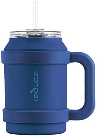 Reduce Tumbler Mug – 32 oz Mug with Lid, Straw and Handle – 30 Hours Cold, Use For Cold and H... | Amazon (US)