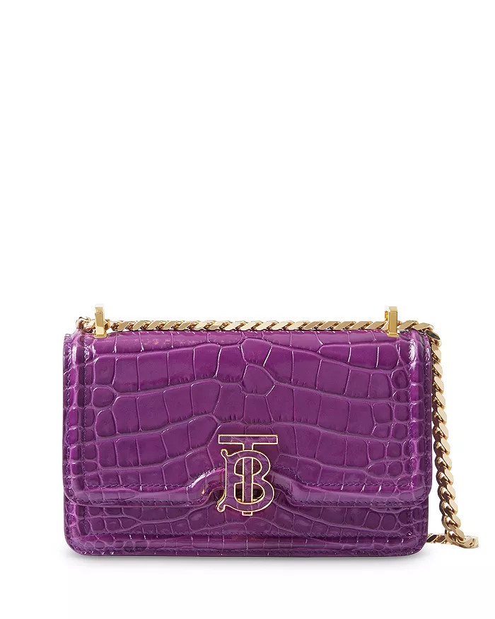 Mini Embossed Leather Chain TB Bag | Bloomingdale's (US)