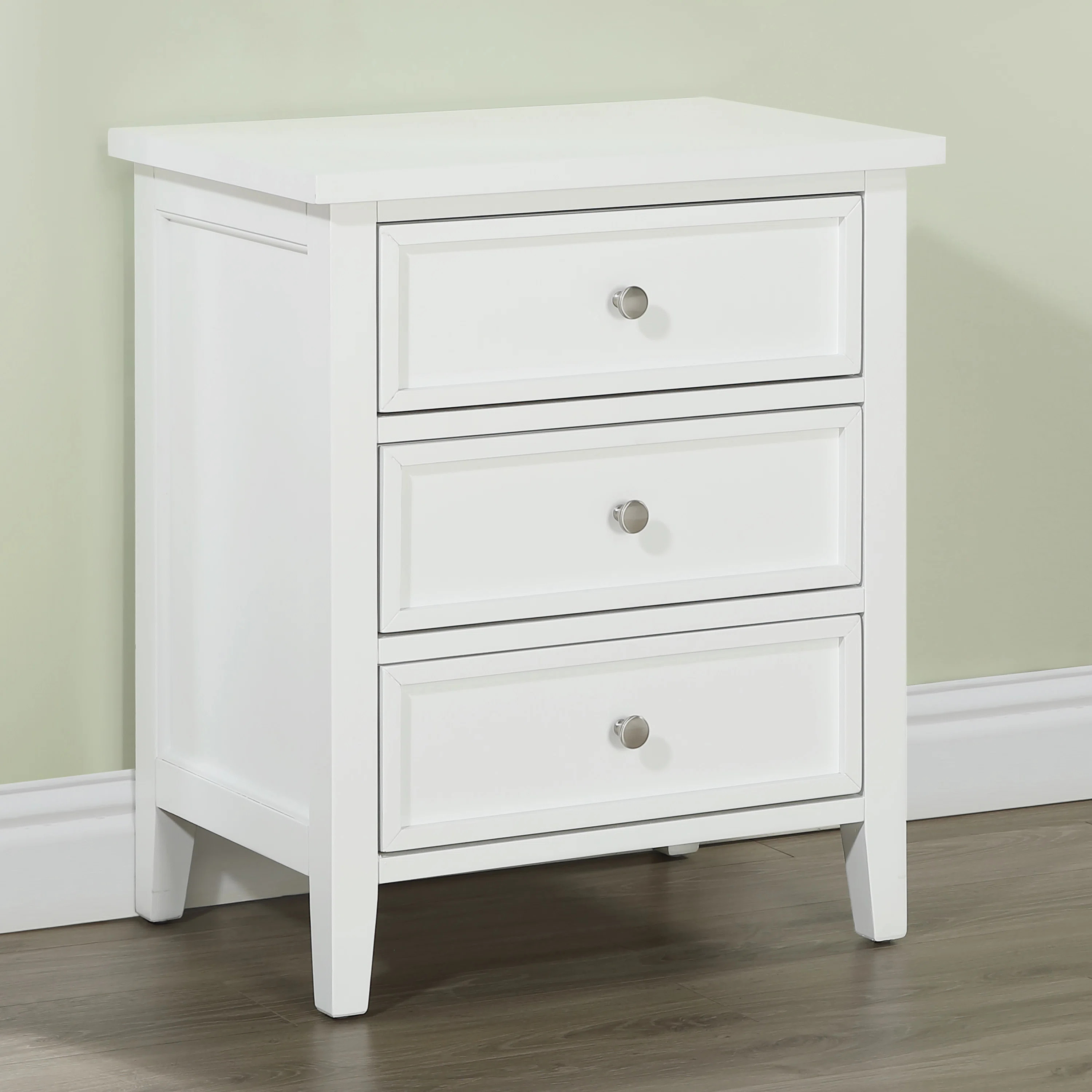Red Barrel Studio® Ainis 3-Drawer Nightstand & Reviews | Wayfair | Wayfair North America