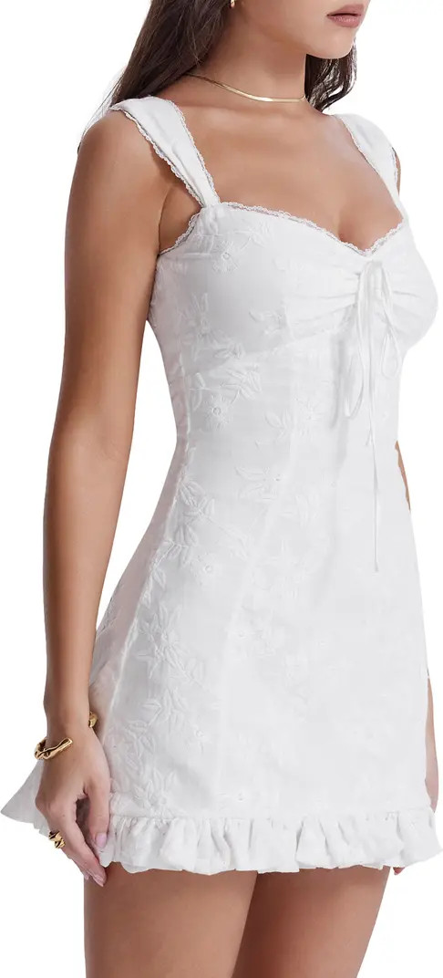HOUSE OF CB Odessa Embroidered Dress | Nordstrom | Nordstrom