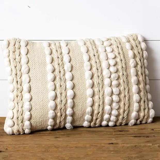 Textured Stripes Pillow | Antique Farm House