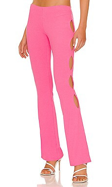 Camila Coelho Abby Pant in Hot Pink from Revolve.com | Revolve Clothing (Global)