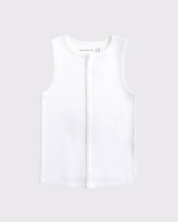 button-through tank | Abercrombie & Fitch (US)