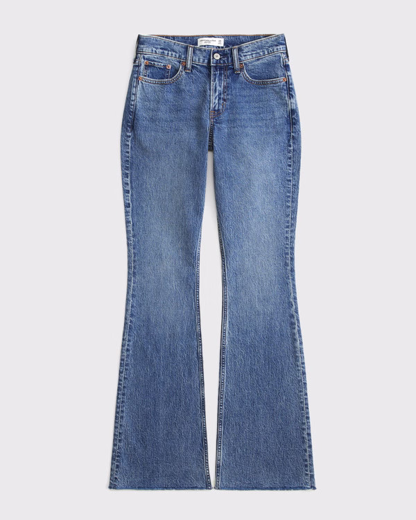 Mid Rise Bootcut Jean | Abercrombie & Fitch (US)