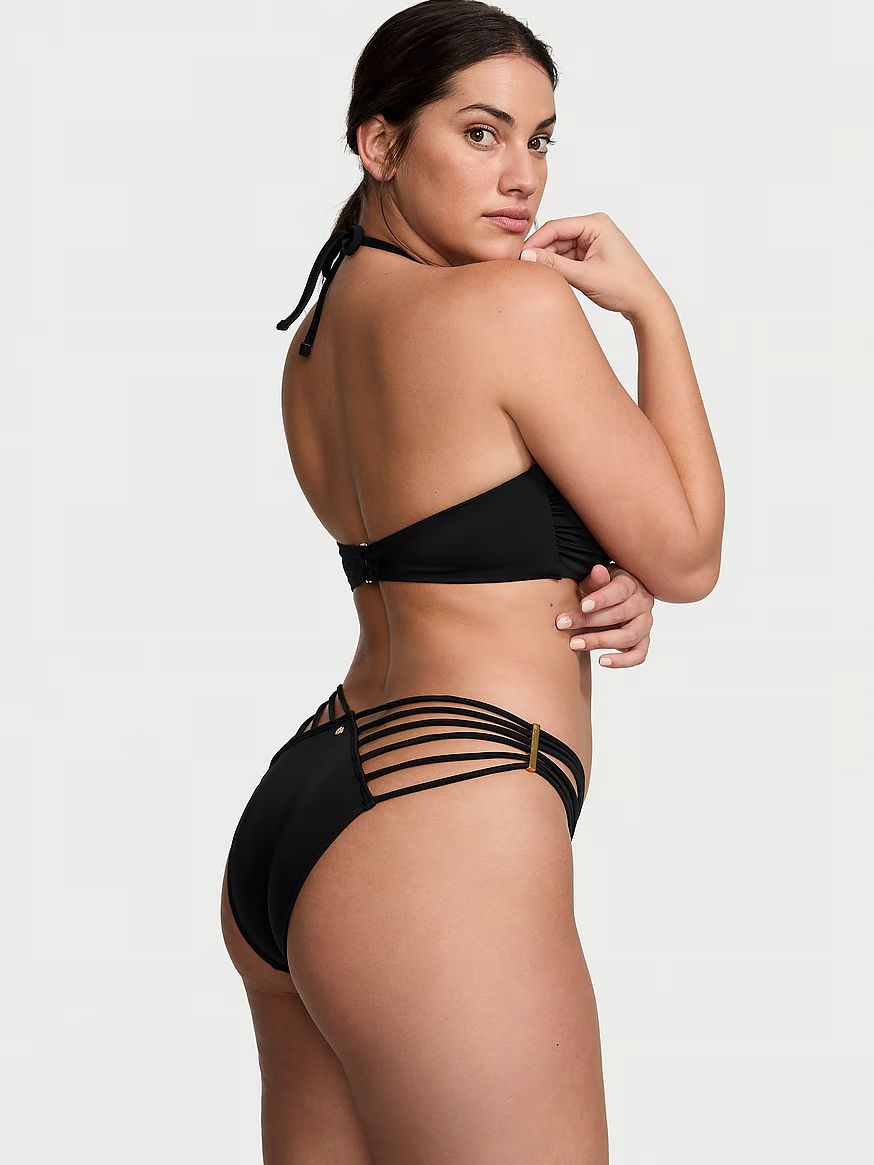 New Style! VS Archives Swim Strappy Hardware Brazilian Bikini Bottom | Victoria's Secret (US / CA )