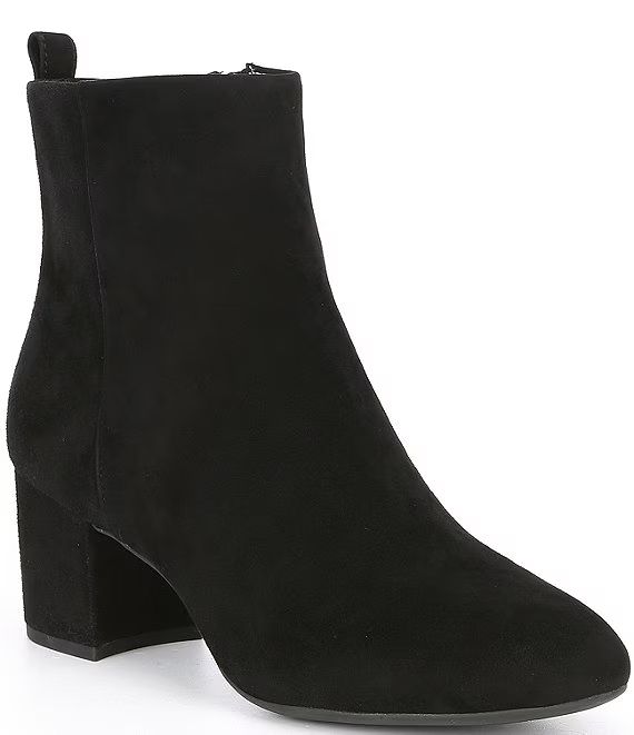 Jaydennn Suede Block Heel Booties | Dillards