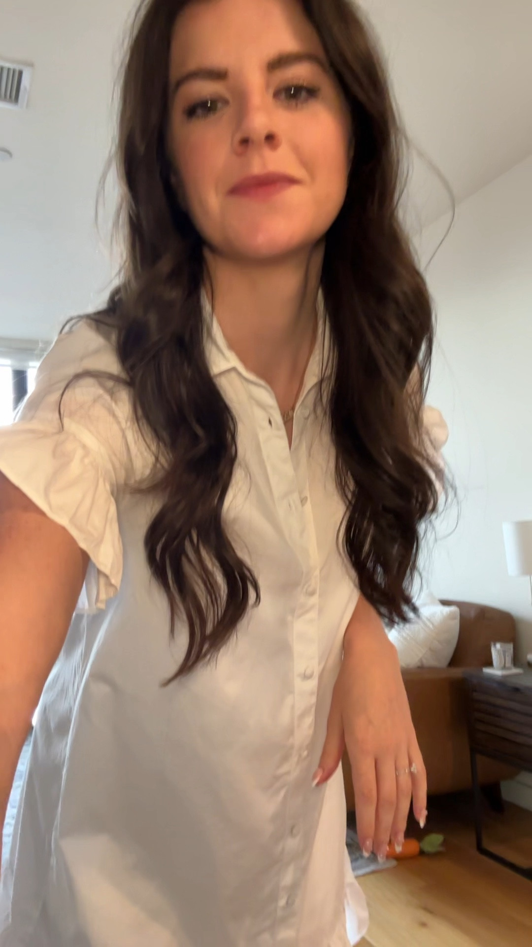 Fit check before my first wedding dress fitting! Dress runs big so size down 1-2 sizes. 

#LTKstyletip #LTKshoecrush #LTKwedding