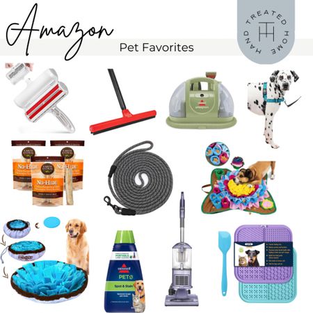 Amazon favorites, pet favorites, dog toys, dog treats, leash, lick mat, snuffle mat, slow feeder, dog harness, vacuum, fur management, chom chom roller

#LTKhome