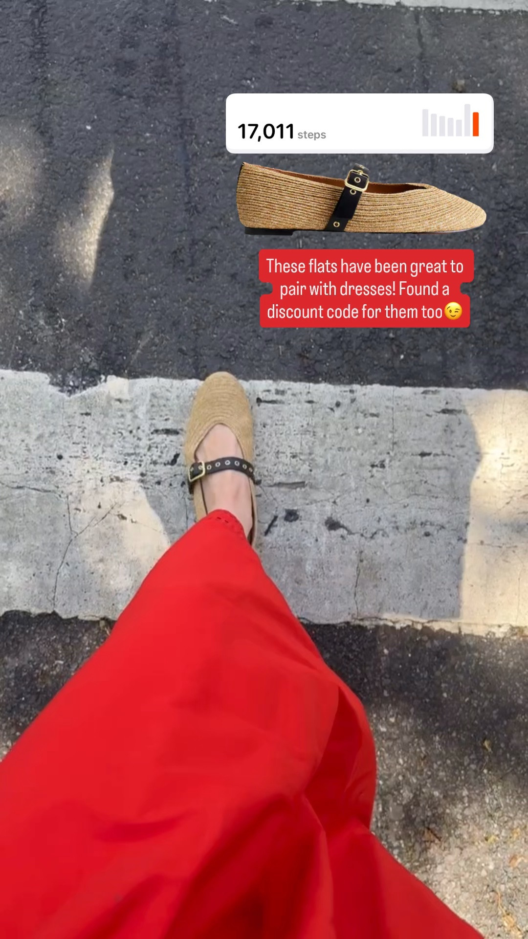 10k step tested flats around NYC. Sized up 1/2 in these (I’m between 6.5-7) ordered 7. On sale for 20% off code LTK20. Mary Jane flats @Madewell

#LTKSaleAlert