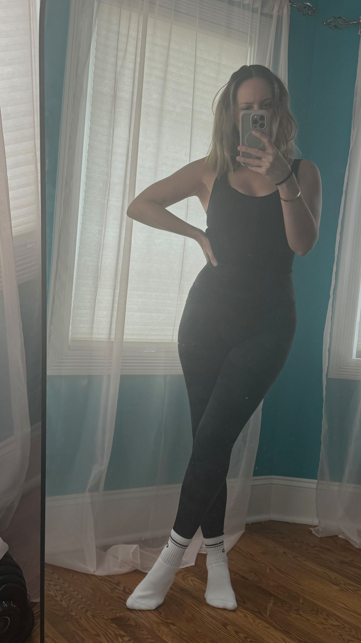 Favorite workout fit - skims tank top and lululemon align pants, super comfortable and squat proof! 

#LTKTall #LTKActive #LTKgrwm