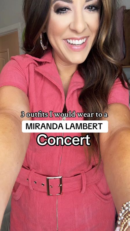 Three outfits I would wear to a Miranda lambert concert all from Amazon boots are Tova’s wearing mediums in the dress and rompers - country concert outfit ideas - music festival, outfit idea- rodeo / CMA fest - Nashville - date night - girls night out - work outfit - summer - Amazon fashion - Amazon dress - romper - belt - cowgirl boots - cowboy boots 

#LTKVideo #LTKStyleTip #LTKFindsUnder50