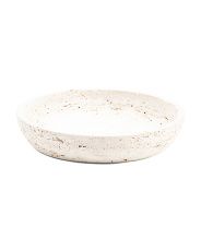 10in Travertine Bowl | Marshalls