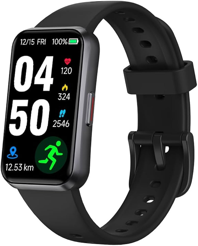 Fitness Tracker with 24/7 Health Monitoring,Heart Rate Sleep Blood Pressure Oxygen Monitor/Calori... | Amazon (US)