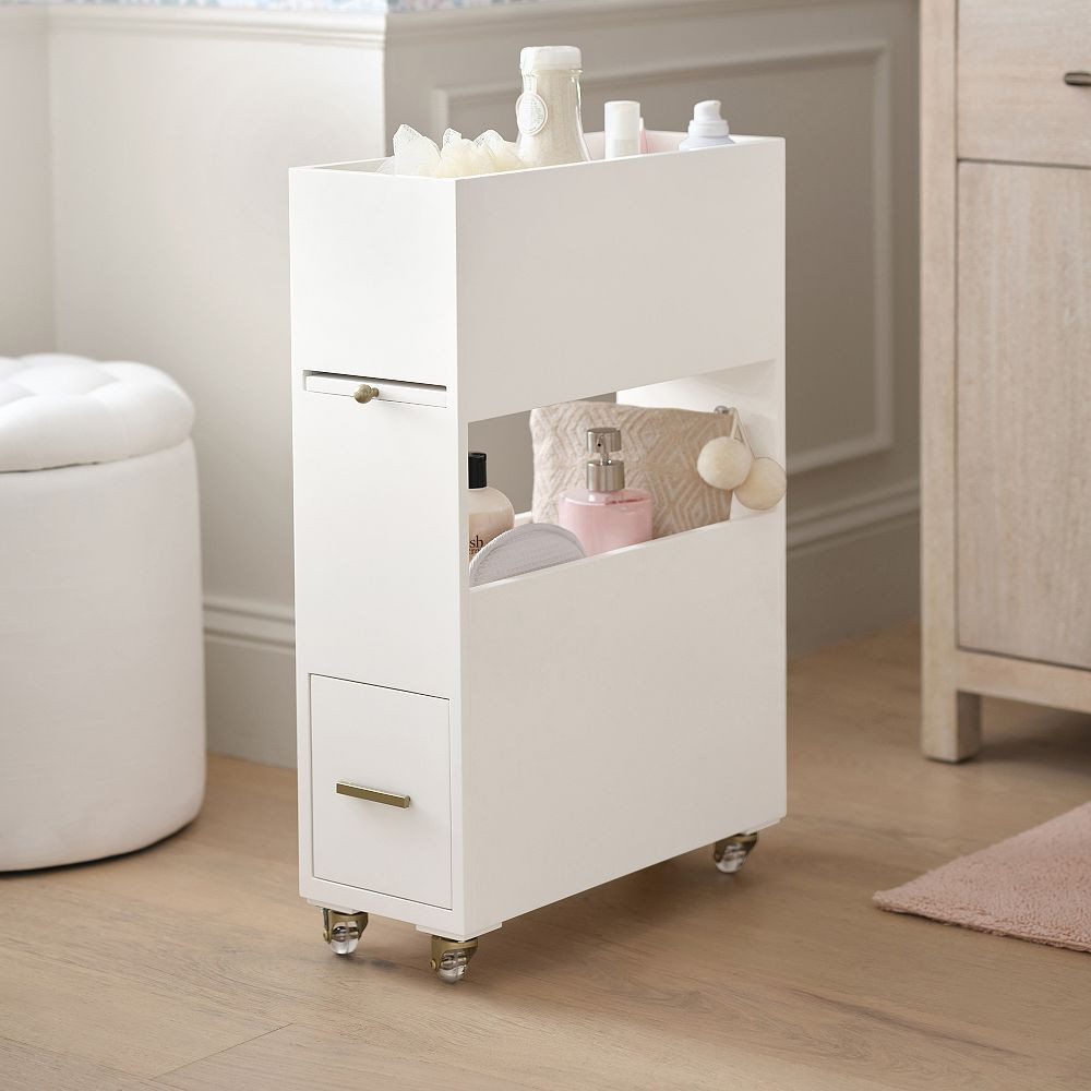 Glam Compact Beauty Storage Cart (18"x26") | Pottery Barn Teen