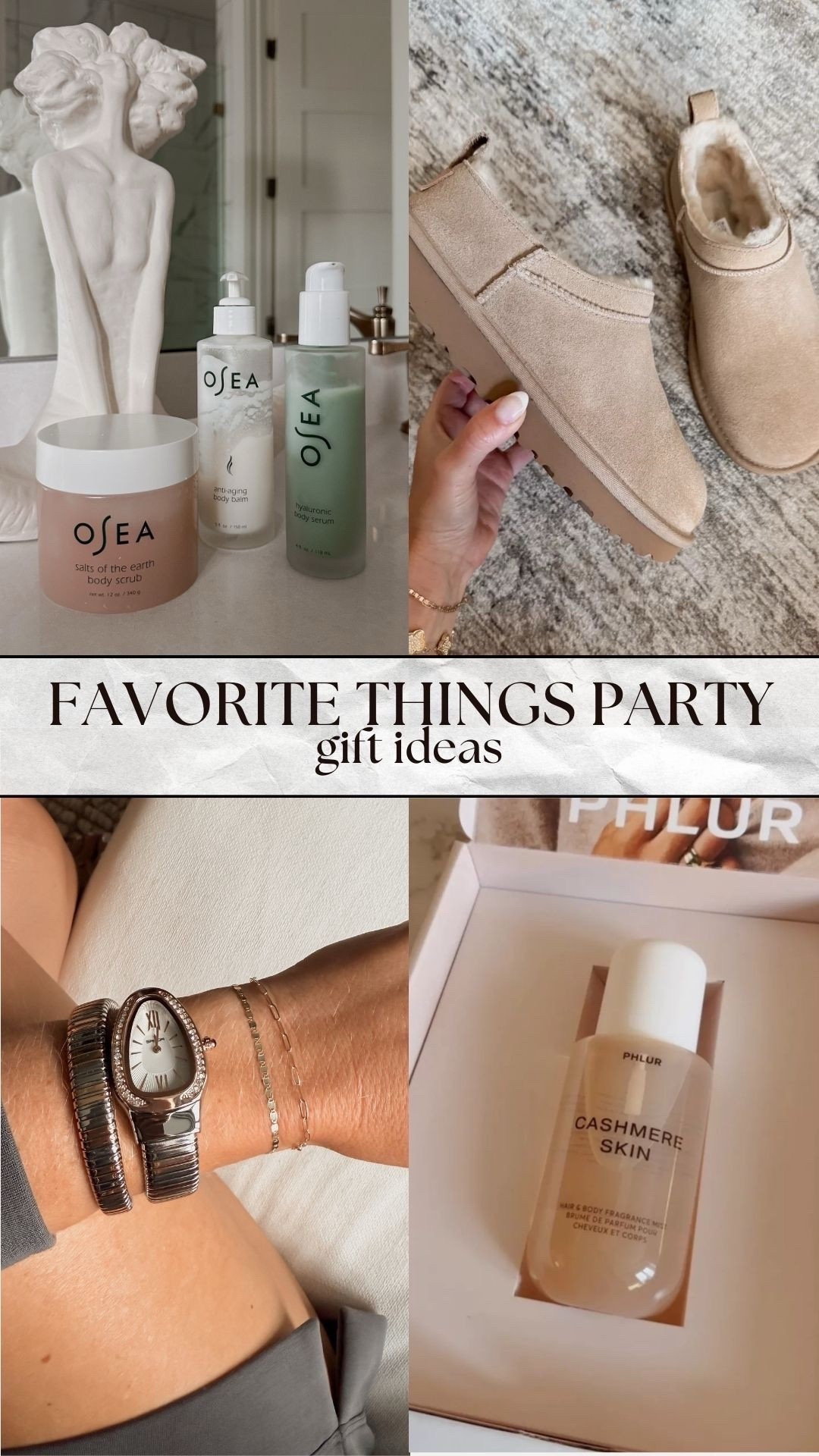 Favorite Things Party Gift Ideas!!

gifts for her, sephora, amazon, uggs, sephora, finds under 100, osea, skincare, amanda west 

#LTKGiftGuide #LTKFindsUnder100 #LTKHoliday