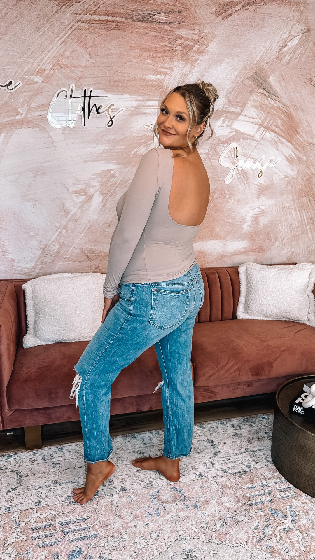 POV: you find the cutest open back long sleeve tops on Amazon 😍😍 

#LTKStyleTip #LTKSaleAlert #LTKMidsize