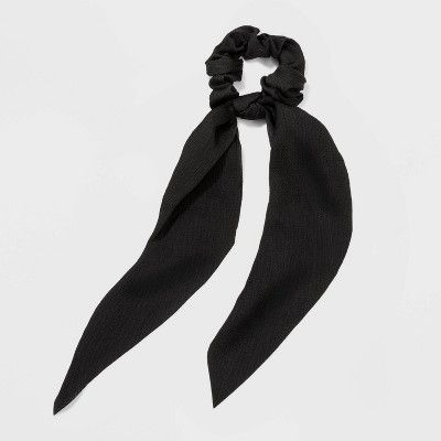 Satin Long Tail Twisters - A New Day™ Black | Target