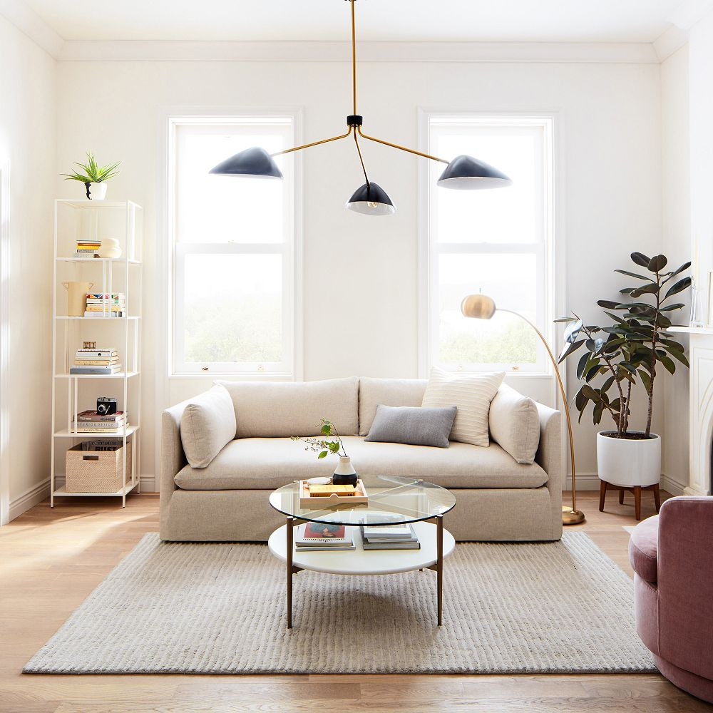 Curvilinear Mid-Century Chandelier (55") | West Elm (US)