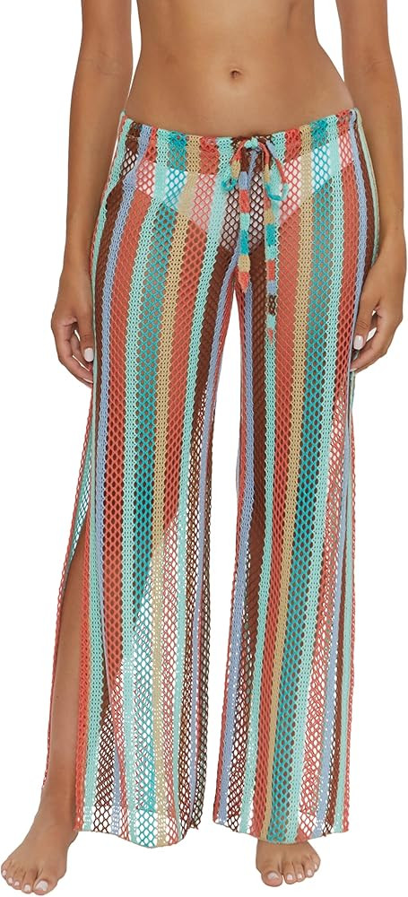 BECCA Women's Harem Pants, Casual, Split Leg, Beach Cover Ups for Women | Amazon (US)