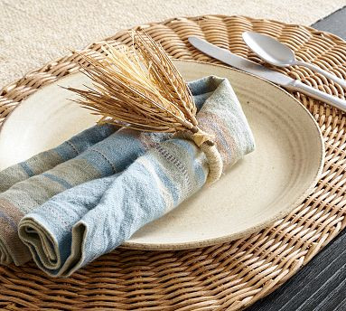 Wheat Napkin Rings - Set of 4 | Pottery Barn (US)