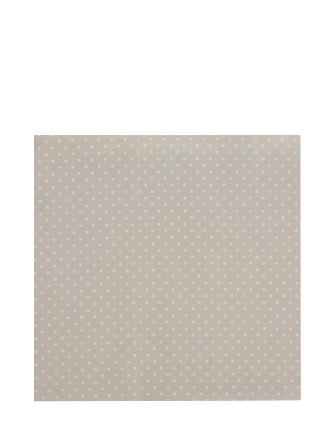 Prestigious Textiles Full Stop Oilcloth Tablecloth Fabric, Silver | John Lewis (UK)