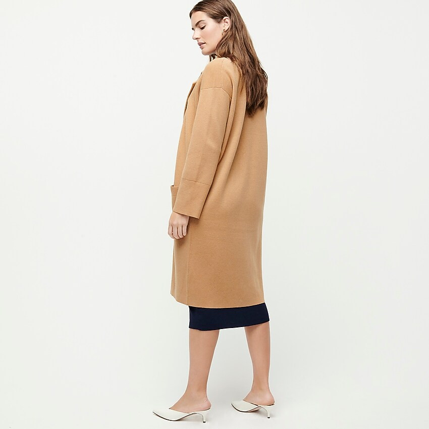 Ella open-front long sweater-blazer | J. Crew US