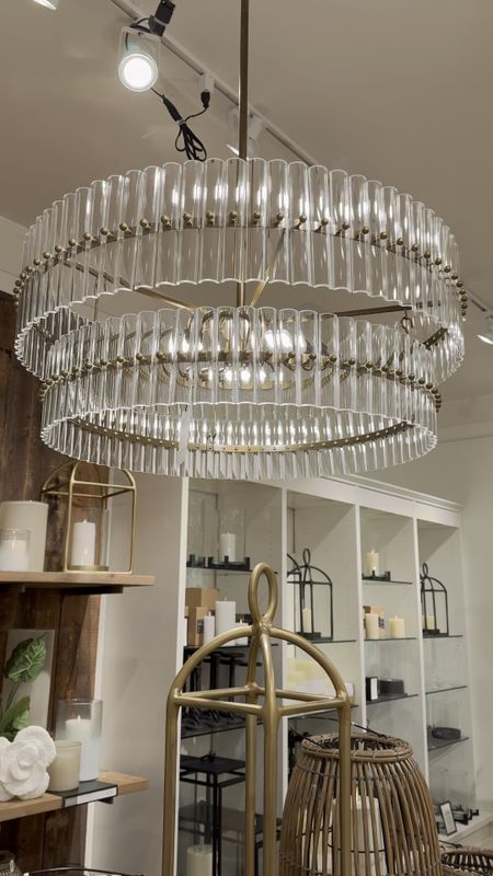 Absolutely gorgeous bestselling chandelier.  Home decor, crystal round chandelier 

#LTKVideo #LTKStyleTip #LTKHome