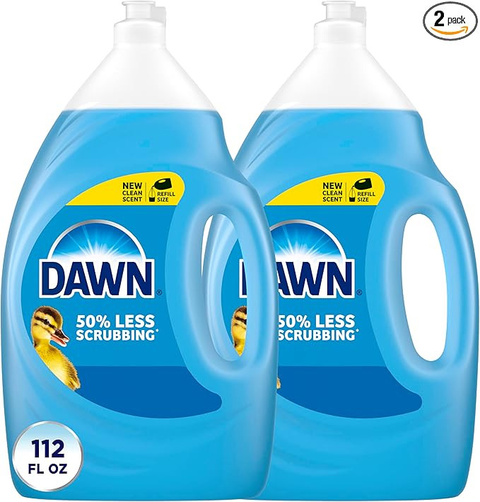 Dawn Dish Soap Ultra Dishwashing Liquid, Dish Soap Refill, Original Scent, 56 Fl Oz (Pack of 2) | Amazon (US)