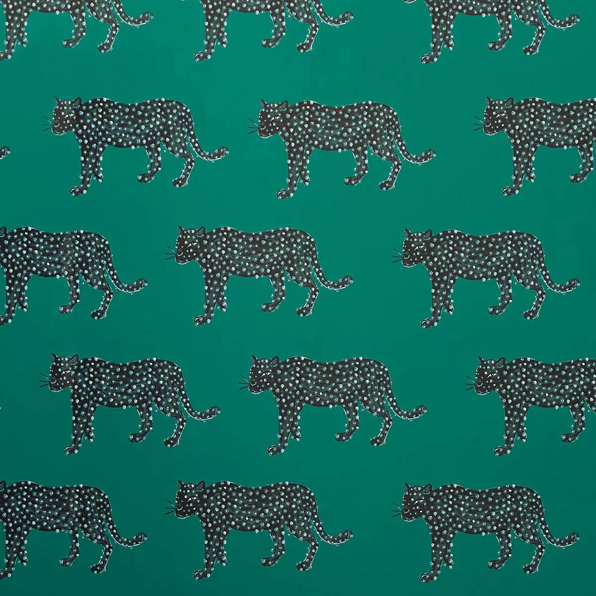 Panther Peel & Stick Wallpaper Green - Opalhouse™ | Target