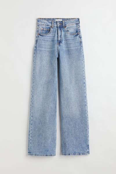 Wide High Jeans | H&M (US + CA)