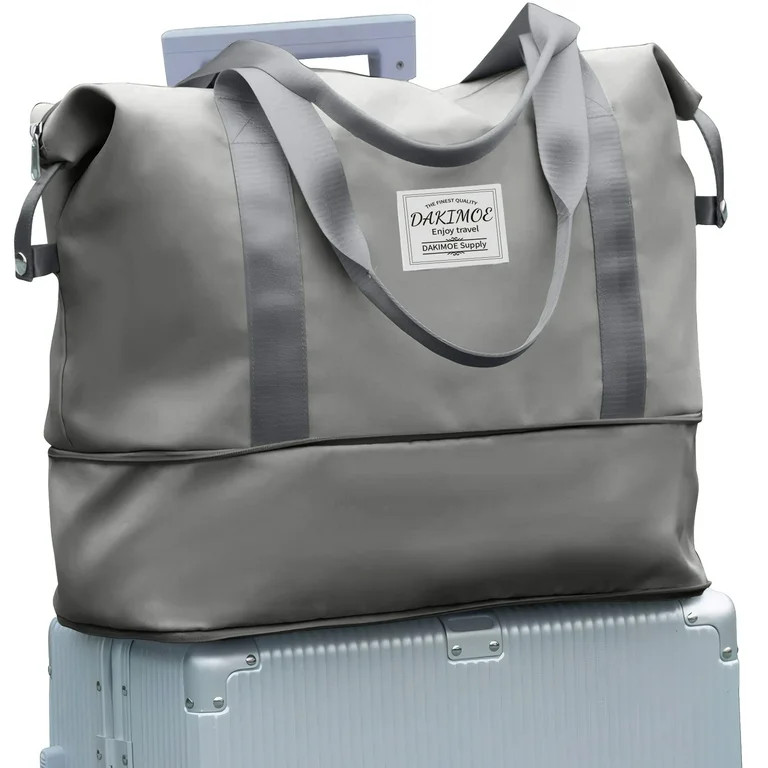 DAKIMOE Weekender Bags for Women, Travel Bag Carry on Gym Bag, Travel Duffle Bag with Wet Dry Poc... | Walmart (US)