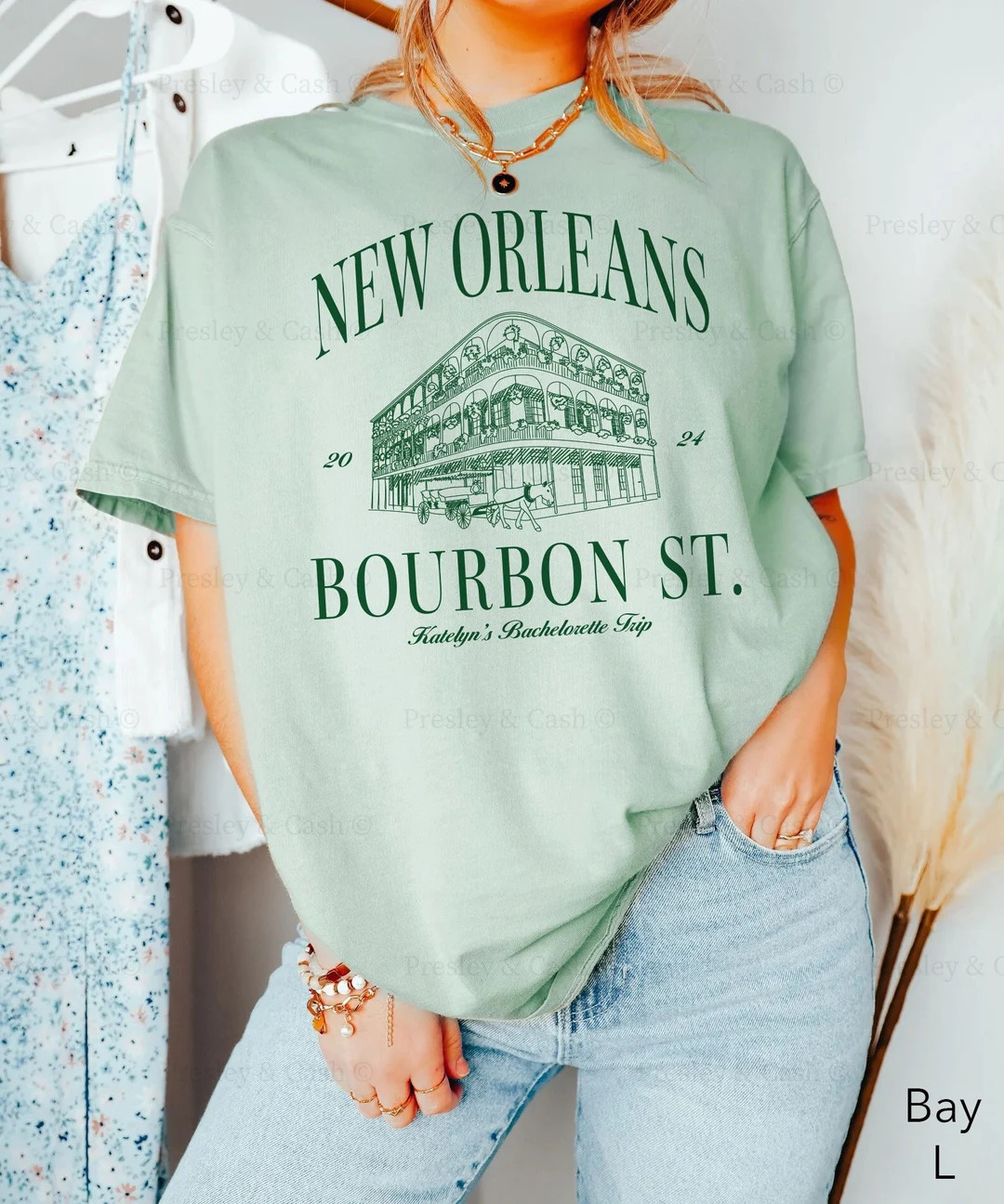 Custom New Orleans Bachelorette Shirt NOLA Bachelorette Shirts - Etsy | Etsy (US)