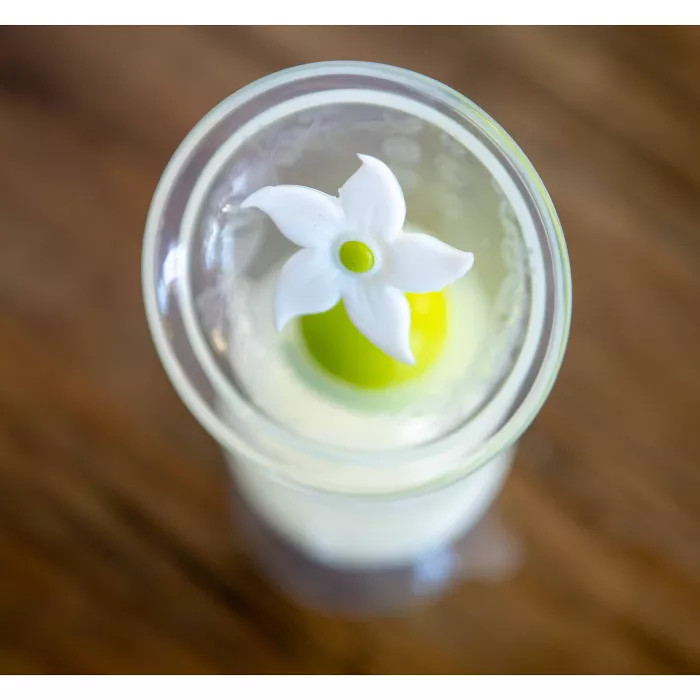 Haakaa Breast Pump with Suction Base and White Flower Stopper - 5oz | Target