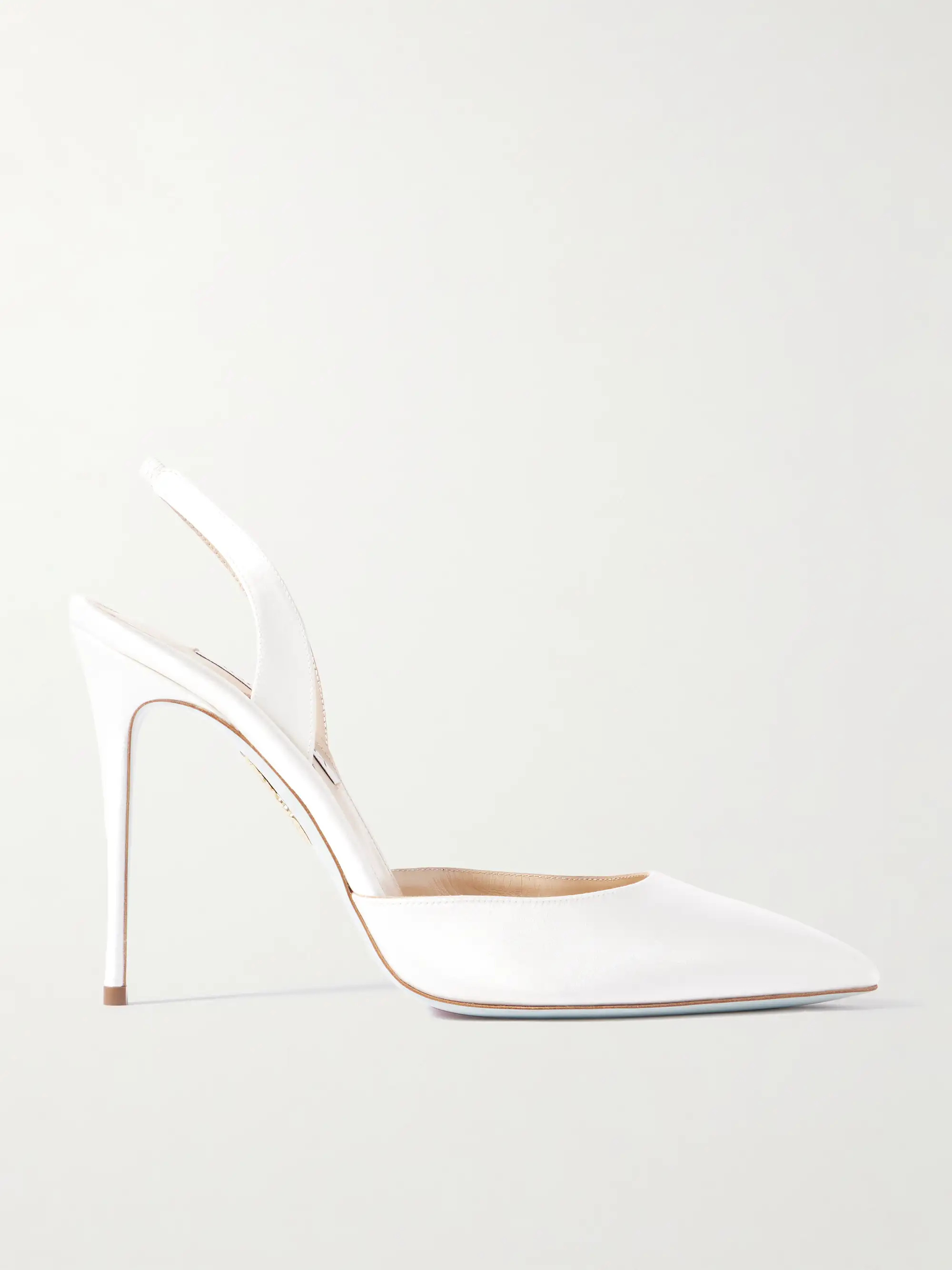 So Nude 105 satin slingback pumps | NET-A-PORTER (US)
