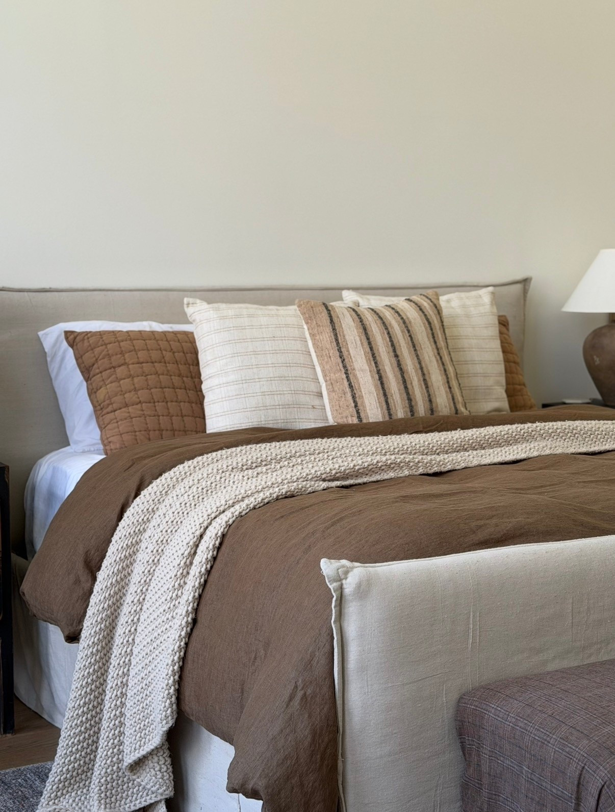 King duvet oversized so it actually covers your mattress also linking my perfect chocolate brown duvet cover!

#LTKHome #LTKSaleAlert #LTKmorningroutine