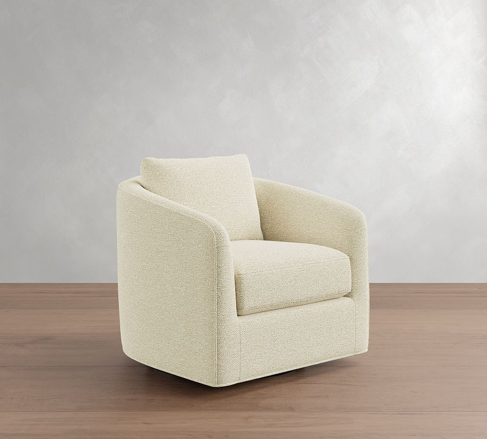 Remmy Swivel Chair | Pottery Barn (US)