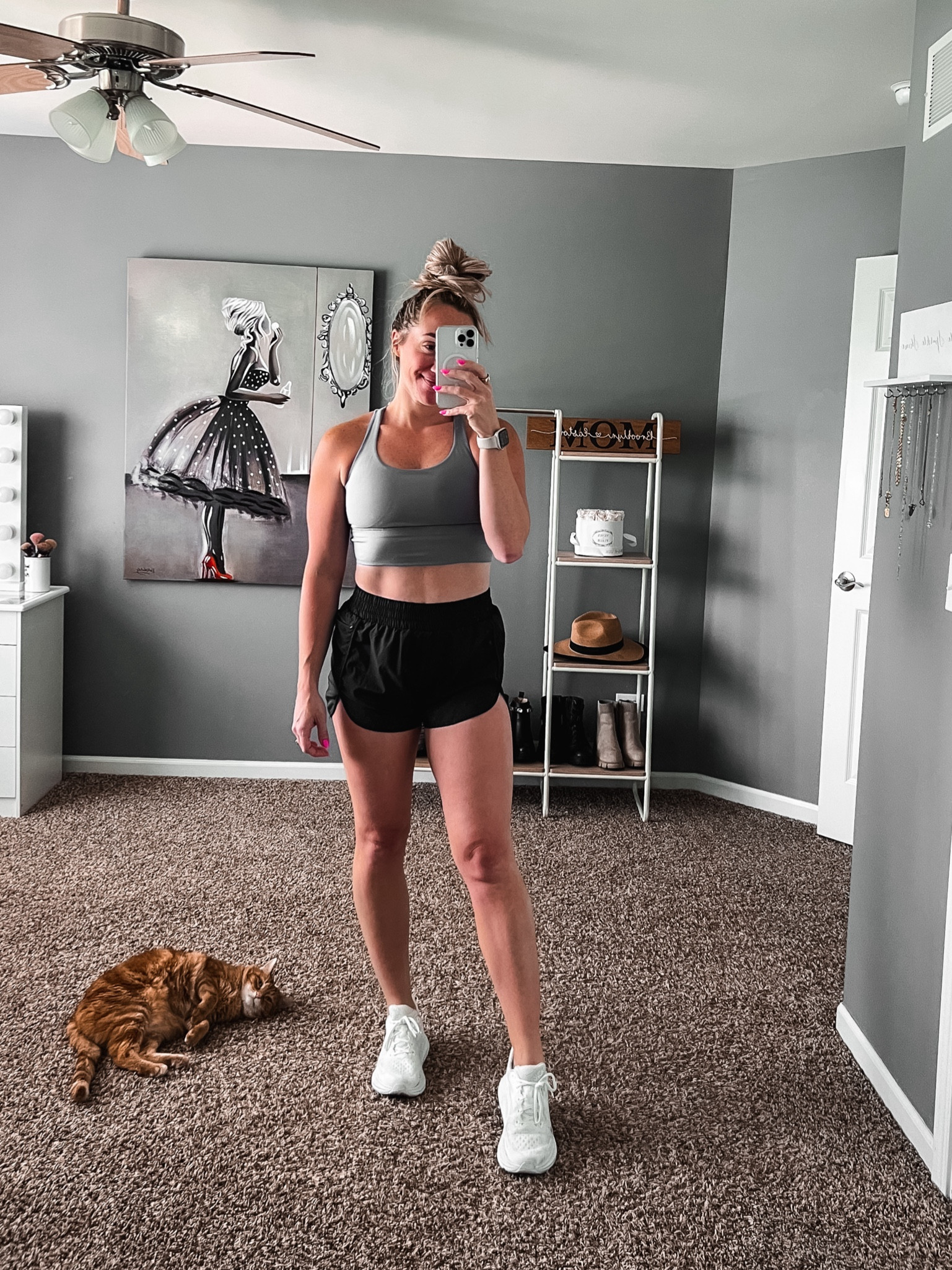 Crz workout tank top, crop top, workout set, Amazon workout top, fitness, running shorts, workout shorts, crz yoga shorts, lululemon inspired shorts, hoka, HOKAs, white gym shoes, white sneakers

#LTKActive #LTKFindsUnder50 #LTKFitness