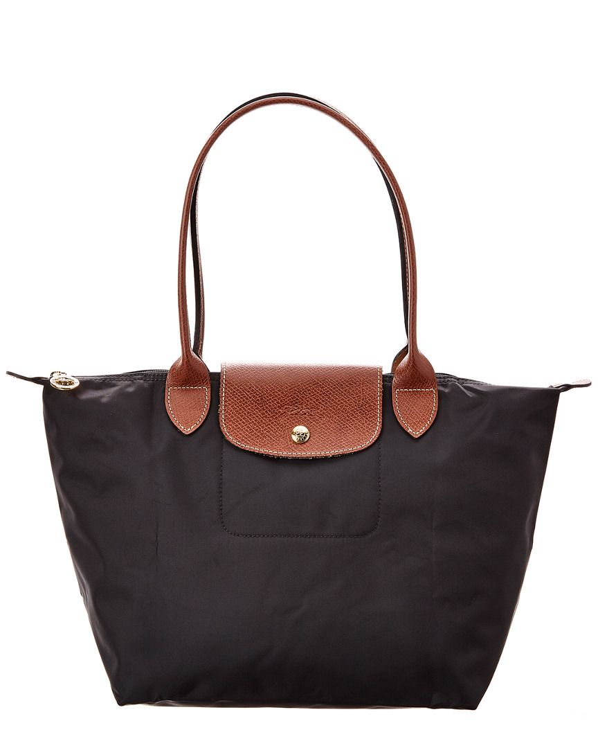 Longchamp Le Pliage Small Nylon Long Handle Tote | Gilt