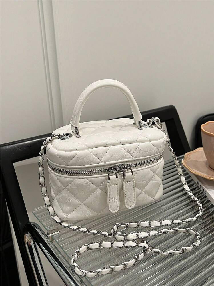 Embroidery Chain Strap Women Handbag & Shoulder Bag | SHEIN