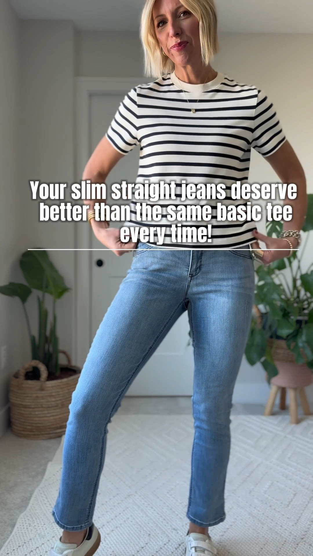 Let’s chat about these slim straight jeans from @scheels

They’re classic. They’re versatile. And they’re the perfect foundation for building a Spring wardrobe you actually can’t wait to get dressed in. 
 These 4 effortless outfit formulas will have you reaching for your jeans on repeat—whether it’s brunch with friends, errands around town, or casual Fridays at work.
#scheelspartner 

#LTKWatchNow #LTKFindsUnder100 #LTKOver40